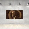 Barack Obama – Handcrafted Wooden Veneer Artwork